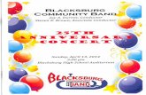Blacksburg Community Band · Created Date: 20150403175909Z