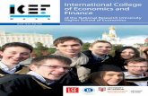 International College of Economics and Finance · ICEF receives a Letter of Commendation from the UoL; the UoL noted the ICEF students’ excellent results in international examinations,