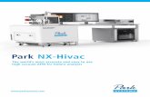 NXHivac150629E12AB 2 0112 · 2018-04-09 · Multi-sample chuck The magnetic chuck can hold up to five separate samples. This improves productivity by reducing the need to activate