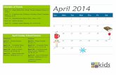 Schedule of Events April 2014 - Clover Sitesstorage.cloversites.com/westernheightsbaptistchurch...Schedule of Events September 3 - Wednesday night activities resume, 6:00-7:30. September