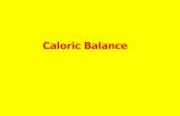 Your Body Weight Dietary Guidelines for Americansfaculty.uml.edu/jhojnacki/83.123/Documents/Caloric Balance.pdf · “Calories Out”:3 Ways You Burn Calories 1. Basal Metabolism: