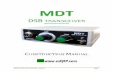 MDT - ozQRP.comozqrp.com/docs/MDT_manual French.pdf · Les sorties dominantes du mixeur sont la somme et les fréquences de différence, c'est-à-dire la somme et la différence des