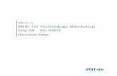XBRL US Technology Workshop Discussion Paper · A comparison framework for taxonomy development for US GAAP, Japan EDINET and IFRS How impact investing could benefit from XBRL Different