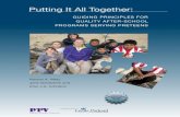 guIdIng PrIncIPles for QuAlITY AfTer-school ProgrAms ... · 2 Putting It All Together: guiding Principles for Quality After-school Programs serving Preteens In recommending a set