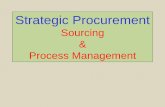Sourcing Process Management - IICA€¦ · •Sourcing is the way an organization acquires its needed goods and services in such an integrated manner that functional and hierarchical
