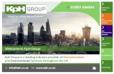 T: 01883 346604 - KpH Group€¦ · how minor, all accidents and incidents are investigated by our Health and Safety Management Team, ensuring that lessons are learnt in plenty of