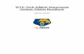 WVU Tech Athletic Department Student-Athlete Handbook · Sports Medicine Injury Policy ... One Stop Shop (Student Accounts, Financial Aid & Registrar) | Bendeum Center – 609 S.