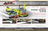 MRL ini Mac M 400 - MRL Equipment Company | Pavement ... · MRL Mini Mac 400 TECHNICAL SPECIFICATIONS Easy Fill Thermoplastic Material Tank Operator Control Console Highly Maneuverable
