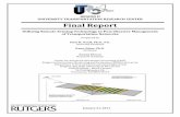 REGION II TRANSPORTATION RESEARCH CENTER Final Report · Final Report Utilizing Remote Sensing Technology in PostDisaster Management of Transportation Networks Prepared by Hani H.