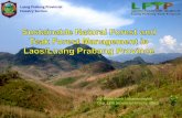 Luang Prabang Provincial Forestry Sectionteaknet.org/download/ITTO Project 2019/Loas/Mr... · Luang Prabang Teak Program (LPTP) established in 2008 for the purposed of forest certification.