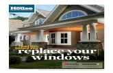 A Guide to Replacing Windows | Window Outfitters · 4 > AWNING OR HOPPER It’s like a casement mounted on its side. An awning window (shown) is hinged at the top and swings out,