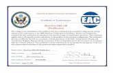 Certificate of Conformance MicroVote EMS 4.0B (Modification) · Certificate of Conformance MicroVote EMS 4.0B (Modification) Executive Director, U.S. Election Assistance Commission