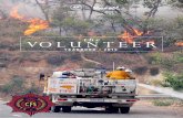the Volunteer - South Australian Country Fire Service · 2015 | EARBOOK 1 2 Welcome 6 regions round up 16 retirements 18 life outside cfs 20 incidents 23 planning for the future 24