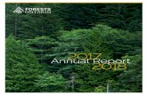 2017 Annual Report 2018 - Forests Ontario€¦ · by planting more than 24 million trees covering 13,000 hectares to restore Ontario’s forests and make great strides towards a healthier