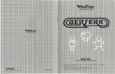 Berzerk - GCE Vectrex - Manual - gamesdatabase€¦ · Manufactured under license from Stem Electronics f; T Copvrot e 1980 Stern Electronics ... JL 9872C-06Z . Maneuver your humanoid