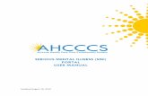SMI Portal User Manual 8.19.2019 - azahcccs.gov · This portal is maintained and administered by Arizona Health Care Cost Containment System (AHCCCS). The following sections of this