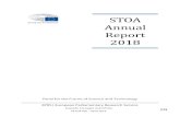 STOA Annual Report 2018 - European Parliament · 7. STOA Annual Lecture, 4 December 2018 40 8. Presentations to the STOA Panel 41 8.1. Presentation of projects 41 8.2. Presentation
