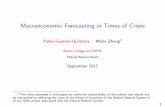 Macroeconomic Forecasting in Times of Crises · IP patterns-15 -10 -5 0 5.5 6 6.5 Unemp patterns-15 -10 -5 0 0 0.05 0.1 0.15 0.2 0.25 0.3 ... Multi-step forecasting NN - X versus