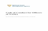 Code of Conduct for Officers of NAMA...2020/07/14  · physical, physiological, genetic, mental, economic, cultural or social identity of that natural person. Officers are likely to