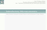 Introductory Microeconomics - Elsevier...Introductory Microeconomics More Formal Concepts of Game Theory and Evolutionary Game Theory Prof. Wolfram Elsner Faculty of Business Studies