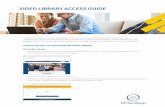 VIDEO LIBRARY ACCESS GUIDE - extension.ucsd.edu · • You are now on the “Video Library” page, and will see the entire video library, organized by month with the newest videos