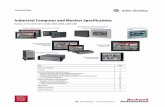 Industrial Computer and Monitor Specifications Technical Data · Overview 2 Rockwell Automation Industrial Computers ... Use this document with the Visualization Solutions Selection