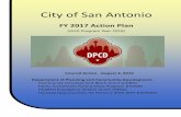 City of San Antonio · decade. These data trends suggest that San Antonio’s large population of low-income residents will face increasing housing cost burdens for years to come.