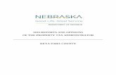 2019 REPORTS AND OPINIONS OF THE PROPERTY TAX ... · Tax Administrator for Keya Paha County pursuant to Neb. Rev. Stat. § 77-5027. This Report and Opinion will inform the Tax Equalization