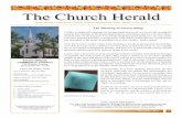 The Church Herald - Amazon S3 · November 2015 5 Church Council News At church council’s meeting October 20th, events were reviewed and planned for the upcoming busy season. For