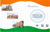 REPUBLIC DAY CELEBRATION - ajims.edu.in DAY.pdf · Republic Day Celebration at . J. Hospital & Research£entre Campus at 9.30 a.m. PRESIDENT Laxmi Memorial Education +rust(R) REPUBLIC
