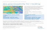 Art and Creativity for Healing 2020 AT - Hoag · Art and Creativity for Healing Art & Creativity for Healing provides a structured approach of guided art exercises designed to elicit