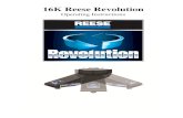 16K Reese Revolution - Hitch Warehouse · Note: The universal wedge is supplied with the unit and provides a lockout for many different fifth wheel hitches. Cequent Performance Products