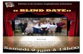 « BLIND DATE» - anevert.files.wordpress.com€¦ · « BLIND DATE» The corner street café has opened up to a Blind date organisation…. Couples of all kinds are formed… Each