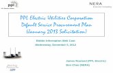 PPL Electric Utilities Corporation Default Service ... · the Commission’s Order approving the PPL Electric Utilities Corporation Default Service Program and Procurement Plan for