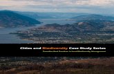 Cities and Biodiversity Case Study Series - ICLEI · 2019-07-12 · and safety, sustainable business practices and increase local investments and services which foster biodiver-sity
