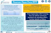 Newman News June 2017€¦ · Newman News June 2017 info@newmannetballclub.co.uk We are hoping to run a netball trip to Disneyland Paris in the Easter break 2019. The trip will be
