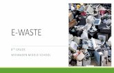 E-WASTE Grade E-Waste... · How big is the Problem of E-waste? • There are more handsets on earth than there are people (7.7 billion vs. 7.4 billion) • 44.7 million tons in 2016