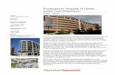Presbyterian Hospital of Dallas Acute Care Expansionthornton.s3. HKS Inc. General Contractor Austin