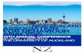 NEW ZEALAND ASSOCIATION FOR BEHAVIOUR ANALYSIS · new zealand association for behaviour analysis 10th annual conference 30 aug - 1 sep 2013 the university of auckland !! !! 2!