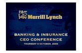 Merrill Lynch Banking & Insurance Conference Merrill Lynch Banking & Insurance ConferenceMerrill Lynch