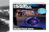 Media Pack 2013 - Home Cinema Choice€¦ · the must-buy magazine for aV enthusiasts. ... music lovers or serious high-budget home cinema aficionados.’ Display Rates per insertion