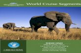 World Cruise Segmentsms.cruise-connections.com/oceania-1510/wp-content/... · world cruise segments free roundtrip airfare * up to 20% off on every sailing free prepaid gratuities