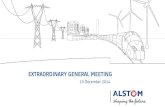EXTRAORDINARY GENERAL MEETING - Alstom … · electronics • Automation & smart grid • Gas power • Coal power • Nuclear power • Services • Hydro ... products, systems,