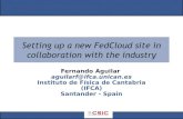 (IFCA) Santander - Spain · EBD – CSIC – Actuación A1 – Proyectos Plataformas IaaS y Control Distribuido – 15/10/2015 IaaS Platform • Existing Hardware. • Existing procured