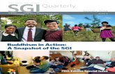 SGI · A Snapshot of the SGI January 2014 SGI Quarterly 1 Photo credit: ... tackling the challenges of daily life with Buddhist practice, seeking to develop one’s potential and