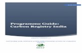 Programme Guide: Carbon Registry India · The official language of this document is English. Only Network for Certification and ... • IMD: Independent Methodology Developer •