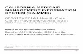 CALIFORNIA MEDICAID MANAGEMENT INFORMATION …files.medi-cal.ca.gov/.../5010/...Companion_Guide.pdfThis companion guide is intended for use by Medi-Cal Trading Partners for the submission