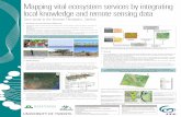 Mapping vital ecosystem services by integrating local ...€¦ · Mapping vital ecosystem services in dynamic floodplains considering the local knowledge is a promising tool that