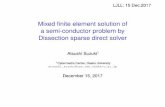 Mixed finite element solution of a semi-conductor problem ...+days/2017/pdf/C-AS.pdf · Concurrency: Pract. Exper. 12 (2000) 69–84. recursive generation of Schur complement ...