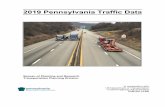 2019 Pennsylvania Traffic Datagis.penndot.gov/BPR_PDF_FILES/Documents/Traffic/Traffic_Informat… · Traffic information is critical in transportation decision-making related to highway